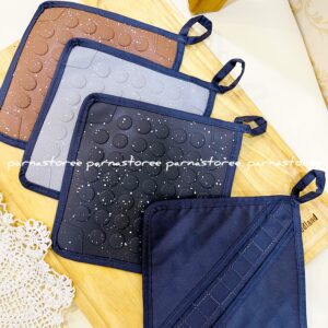 دستگیره دو طرفه سیلیکون و کتان از برند محبوب WS / مقاوم ، شیک و چند منظوره