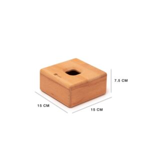 جا دستمالی چوبی