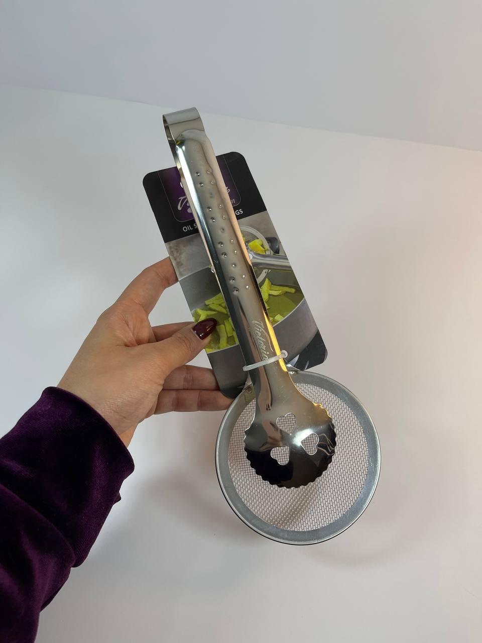 انبر توری روغن گیر