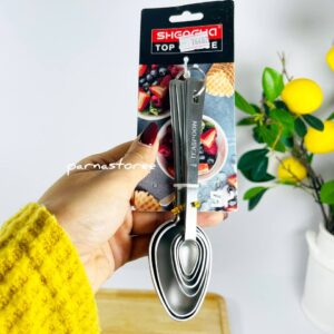 پیمانه اندازه گیری استیل 6 عددی شنگیا