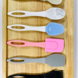 ست 6 پارچه لیسک فانتزی دسته پلاستیکی