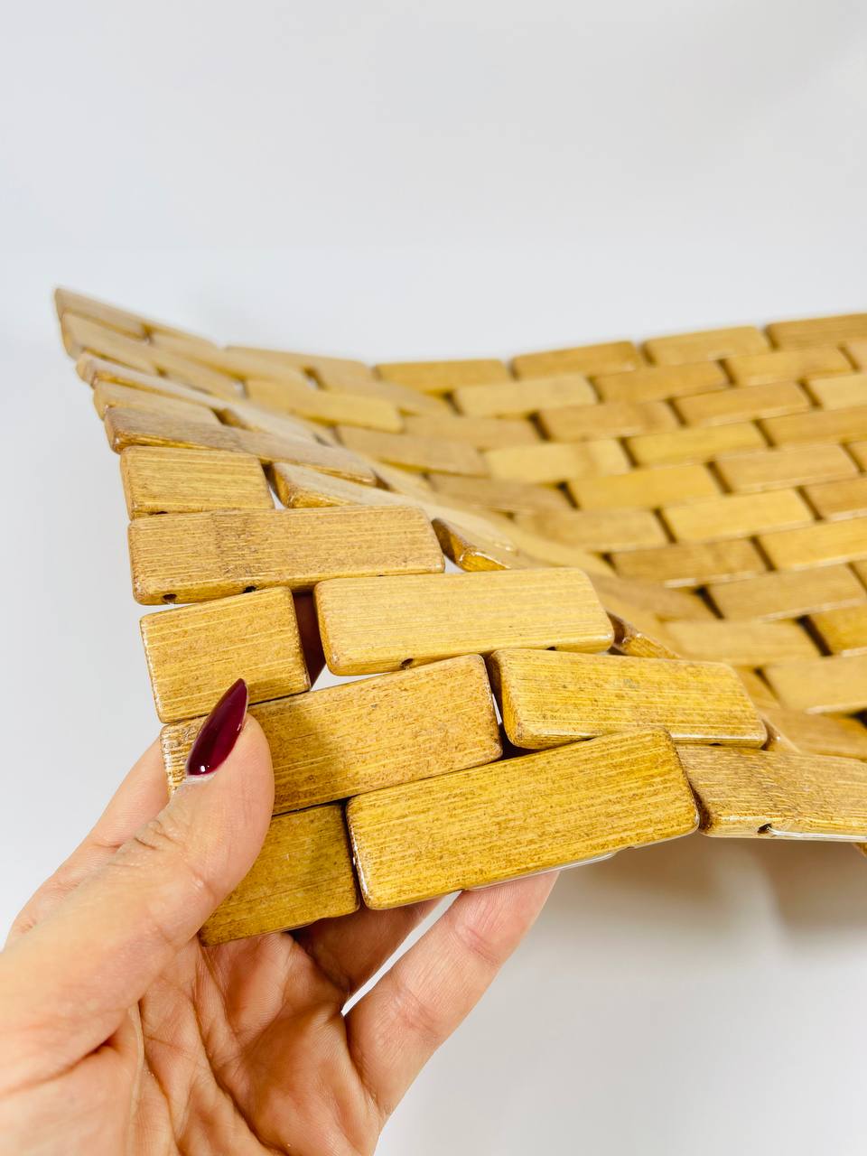 زیر قابلمه بامبو مستطیل