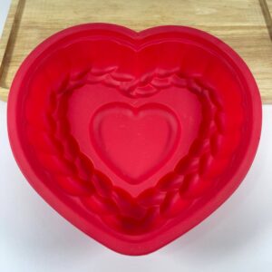 قالب سیلیکونی کیک قلب