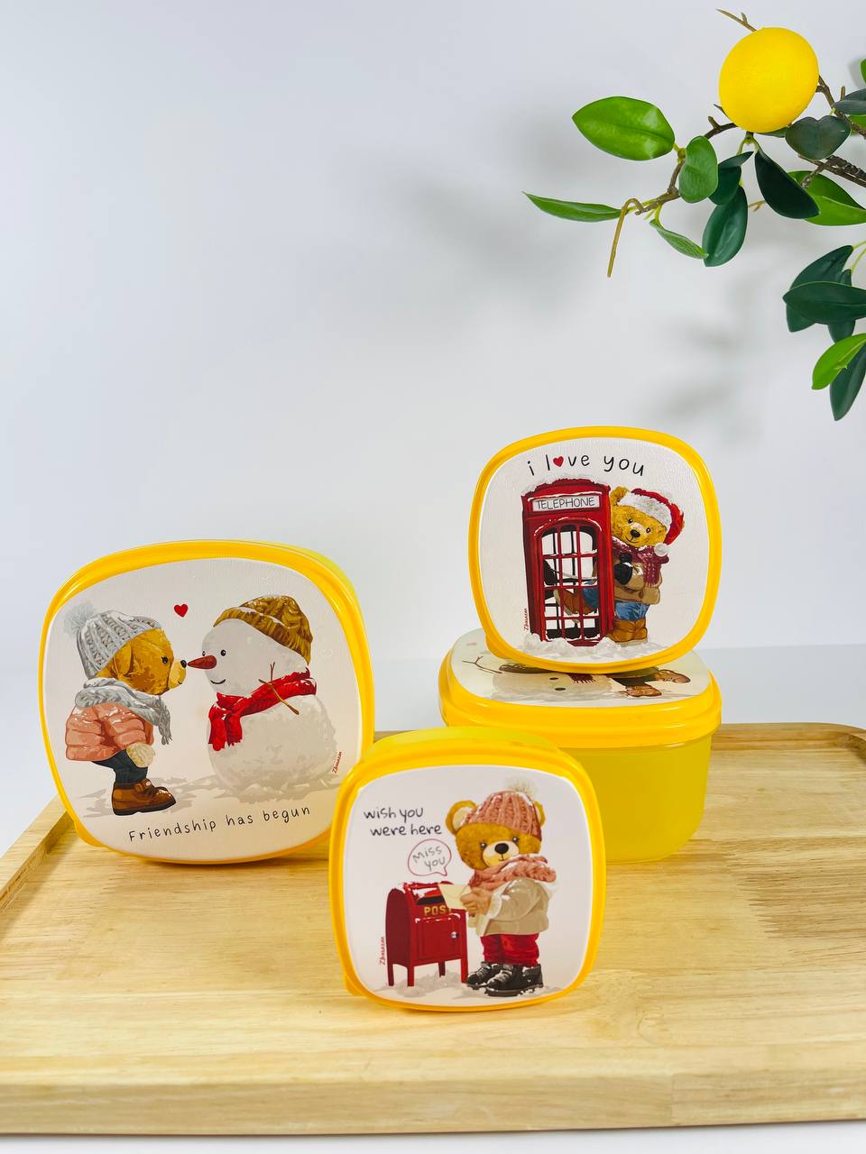 ست ظرف غذا مربع بارانا