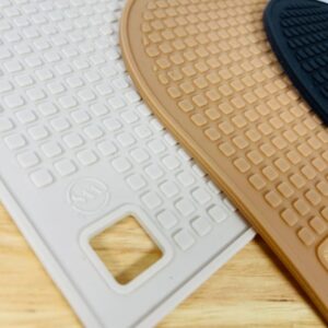 زیر قابلمه سیلیکونی طرح اشکی برند WS با طراحی مدرن و مقاوم در برابر حرارت