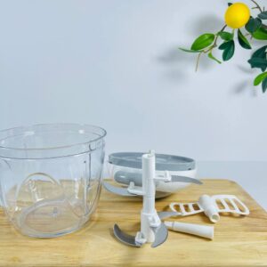 خردکن و همزن دستی یونیک شیشه ای با حجم 1 لیتر