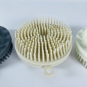 ماساژور سیلیکونی ۲ طرفه سر و بدن شور | آرامش و تسکین خستگی