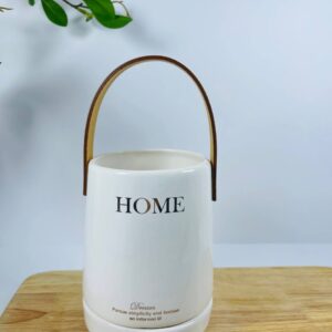 استند قاشق و چنگال سرامیکی با زیره و دسته چرمی