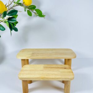 رایزر چوبی وارداتی – استایل و کیفیت در نمایش محصولات و دکور